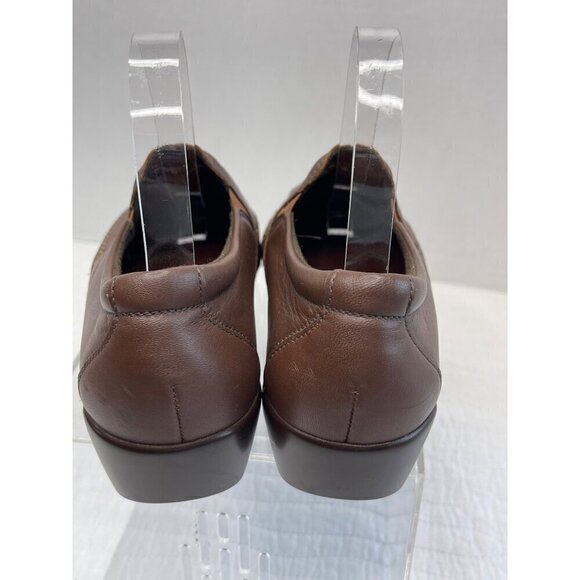 SAS Womens Tripad Comfort Leather Slip-On Casual Shoes 7.5W Brown - Picture 7 of 10